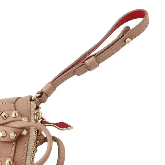 Christian Louboutin Bag Charm Leather Jasmin Flower - Picture 16 of 16